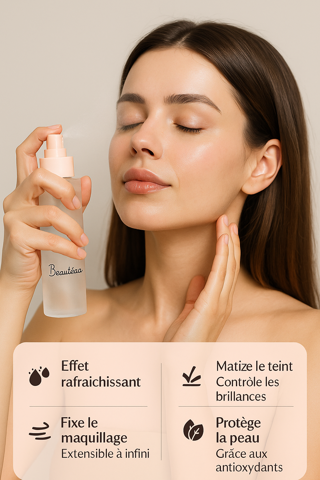 Le spray fixateur 4‑en‑1 – Tenue Parfaite