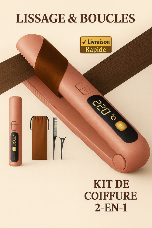 Lisseur sans fil - Beauté Nomade