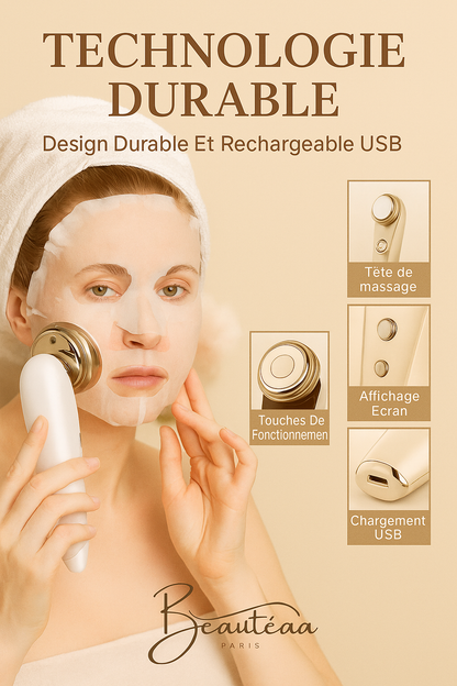 Appareil anti rides EMS Pro 
 – Lifting & Éclat