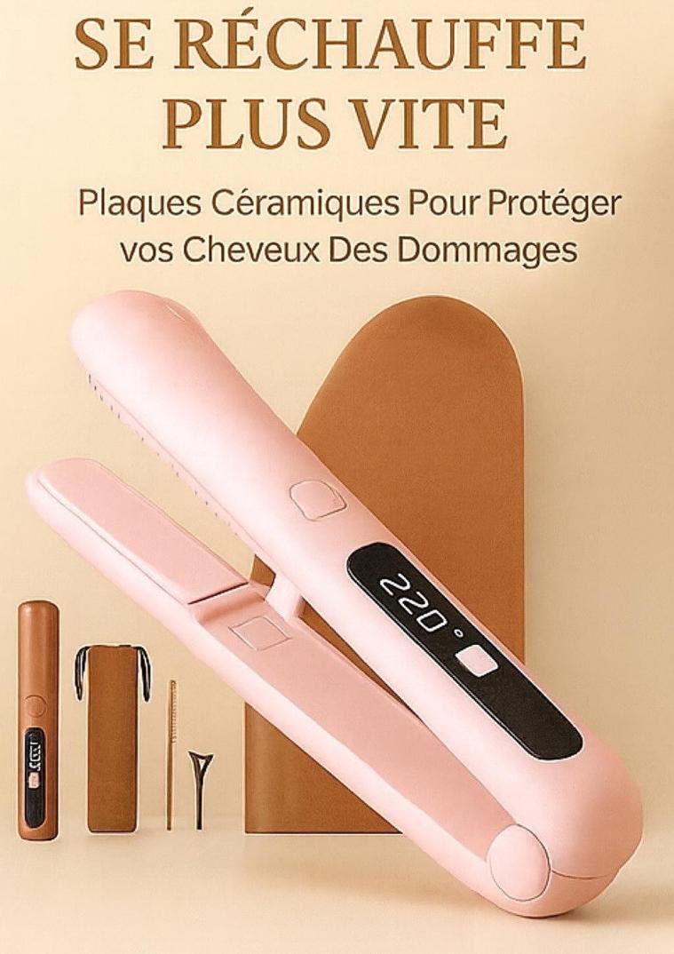 Lisseur sans fil - Beauté Nomade