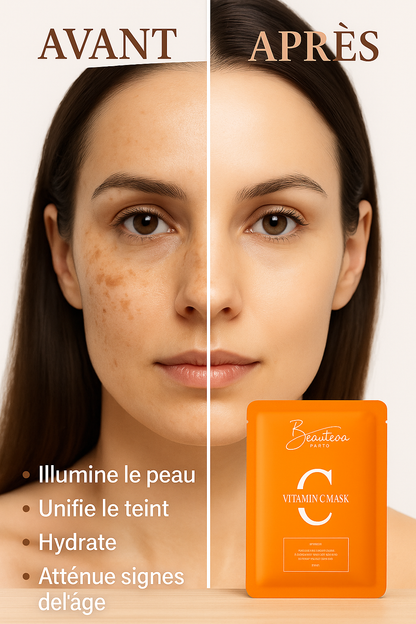 GlowVital — Masque anti-oxygène pour peau éclatante et hydratée