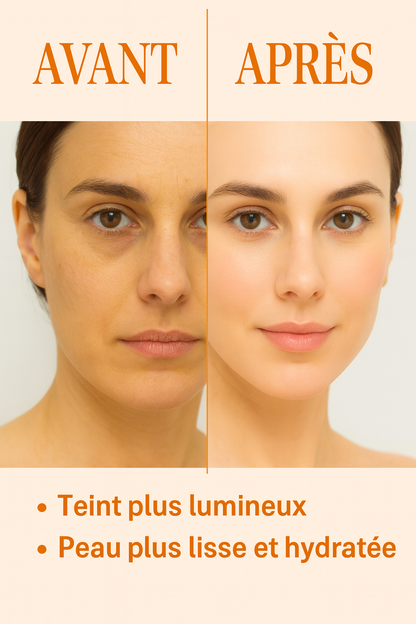 GlowVital — Masque anti-oxygène pour peau éclatante et hydratée