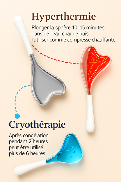 Bâtons de Cryothérapie Visage – Rose Éclat