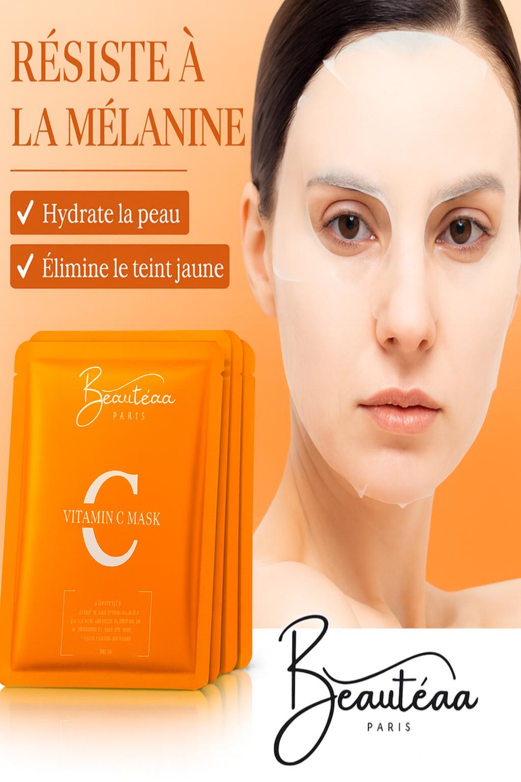 GlowVital — Masque anti-oxygène pour peau éclatante et hydratée