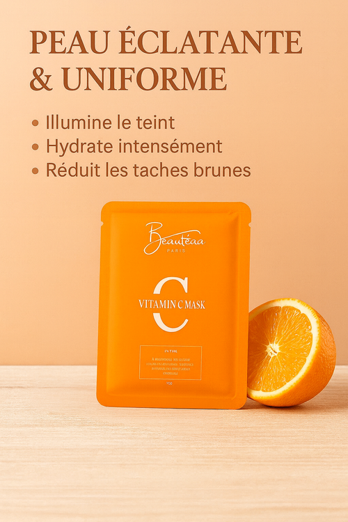 GlowVital — Masque anti-oxygène pour peau éclatante et hydratée