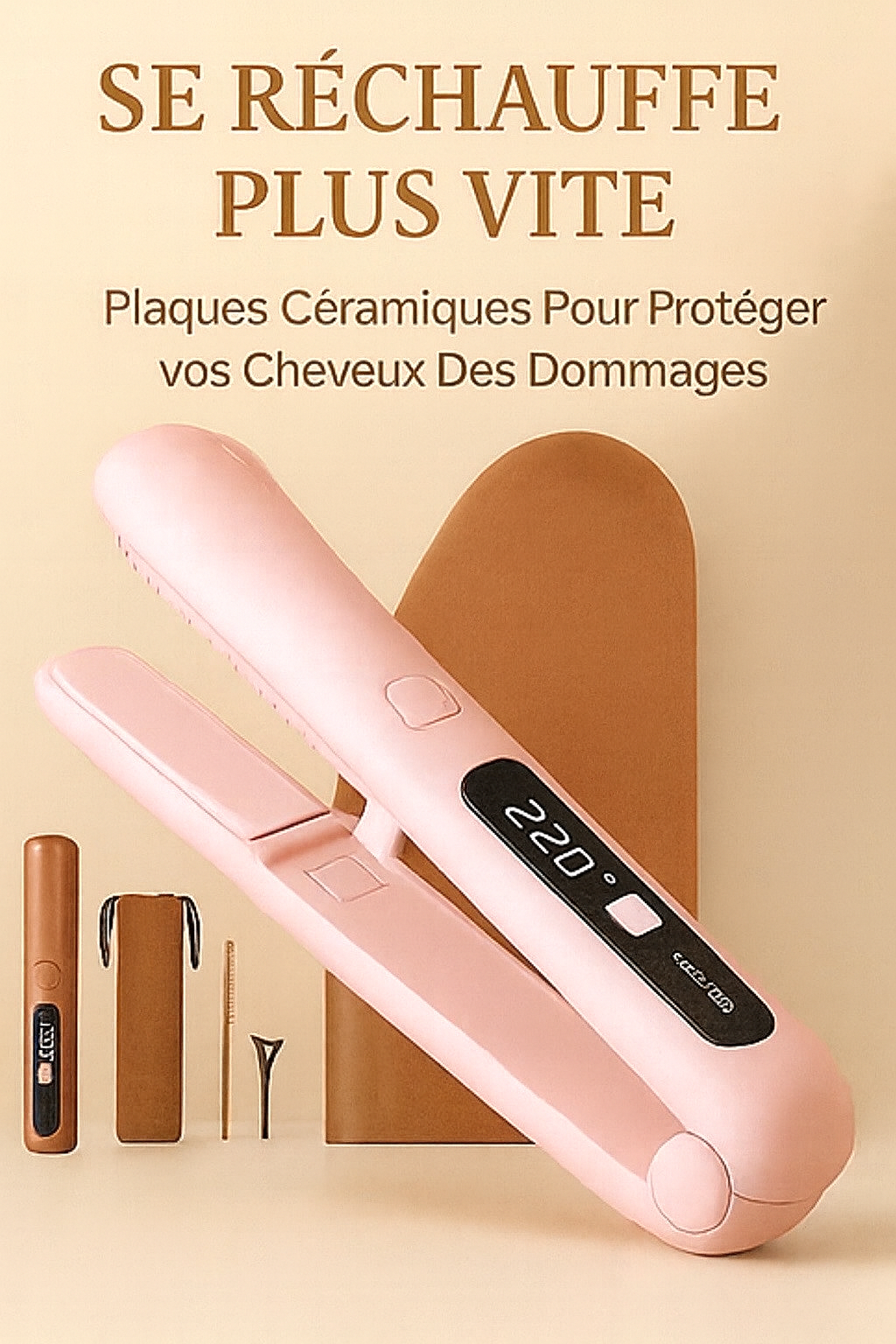 Lisseur sans fil - Beauté Nomade