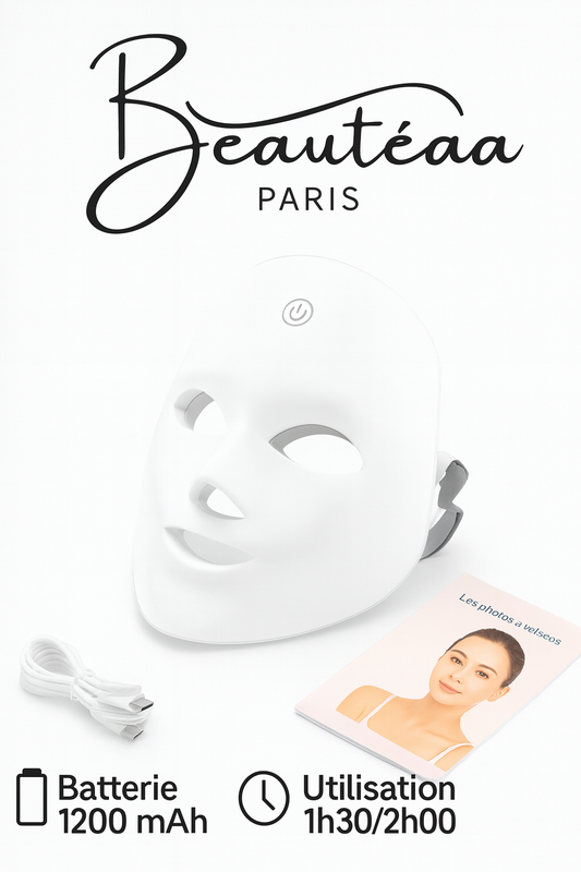 Masque LED Beauté – Lumière Jeunesse