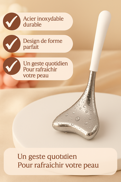 Bâtons de Cryothérapie Visage – Rose Éclat