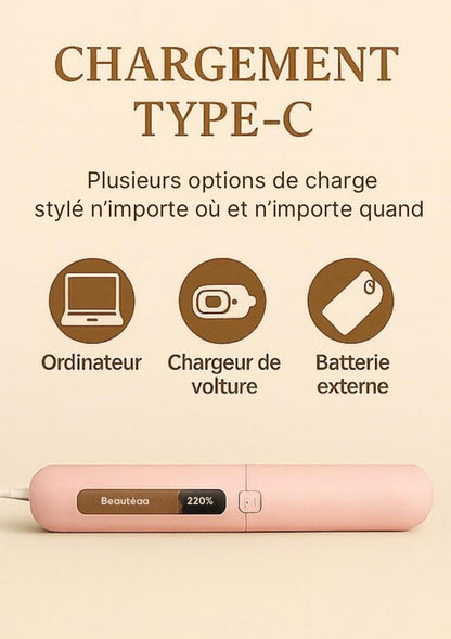 Lisseur sans fil - Beauté Nomade