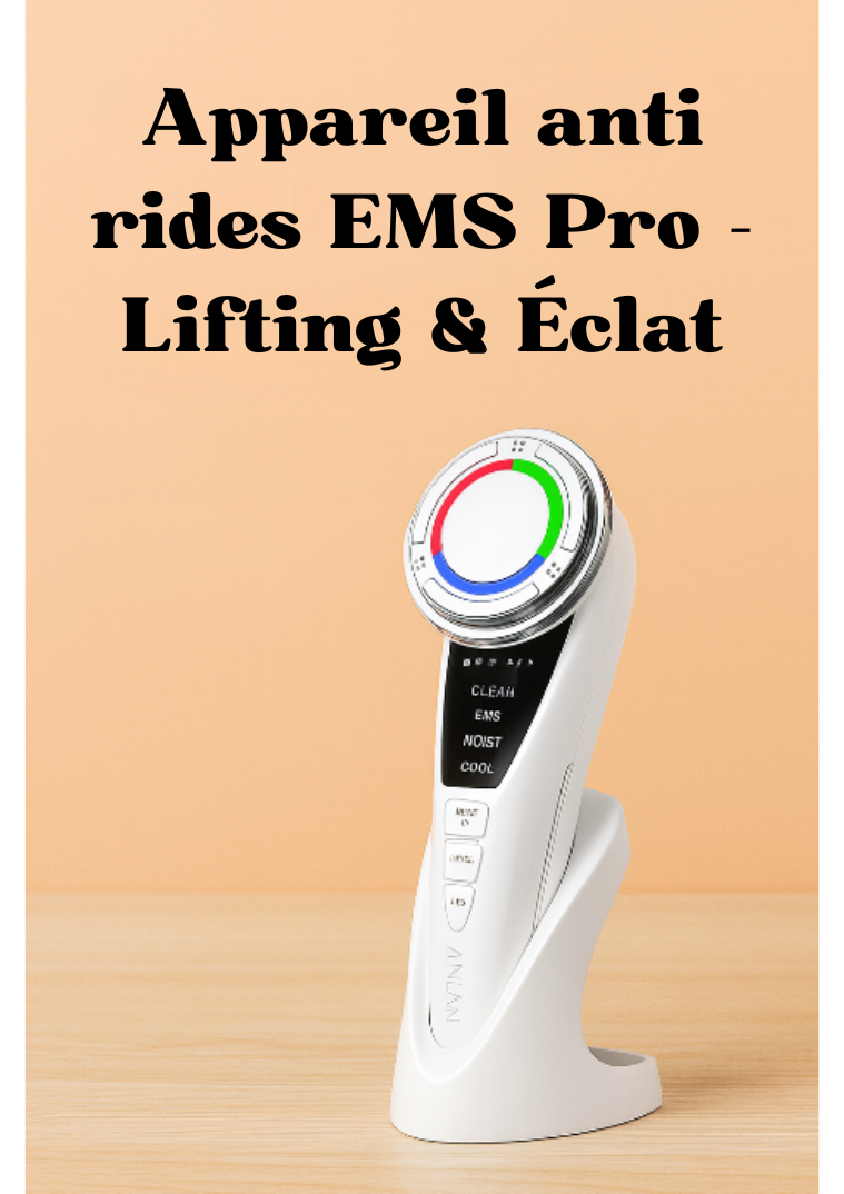 Appareil anti rides EMS Pro 
 – Lifting & Éclat